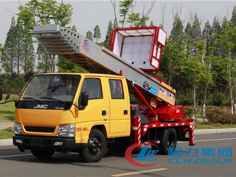 韓國進口江鈴28米/30米/33米云梯搬家車-程力云梯車