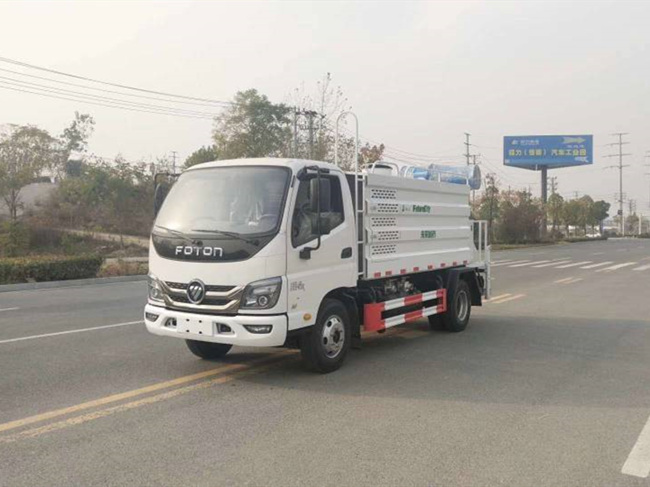 福田時代5方藍牌抑塵車